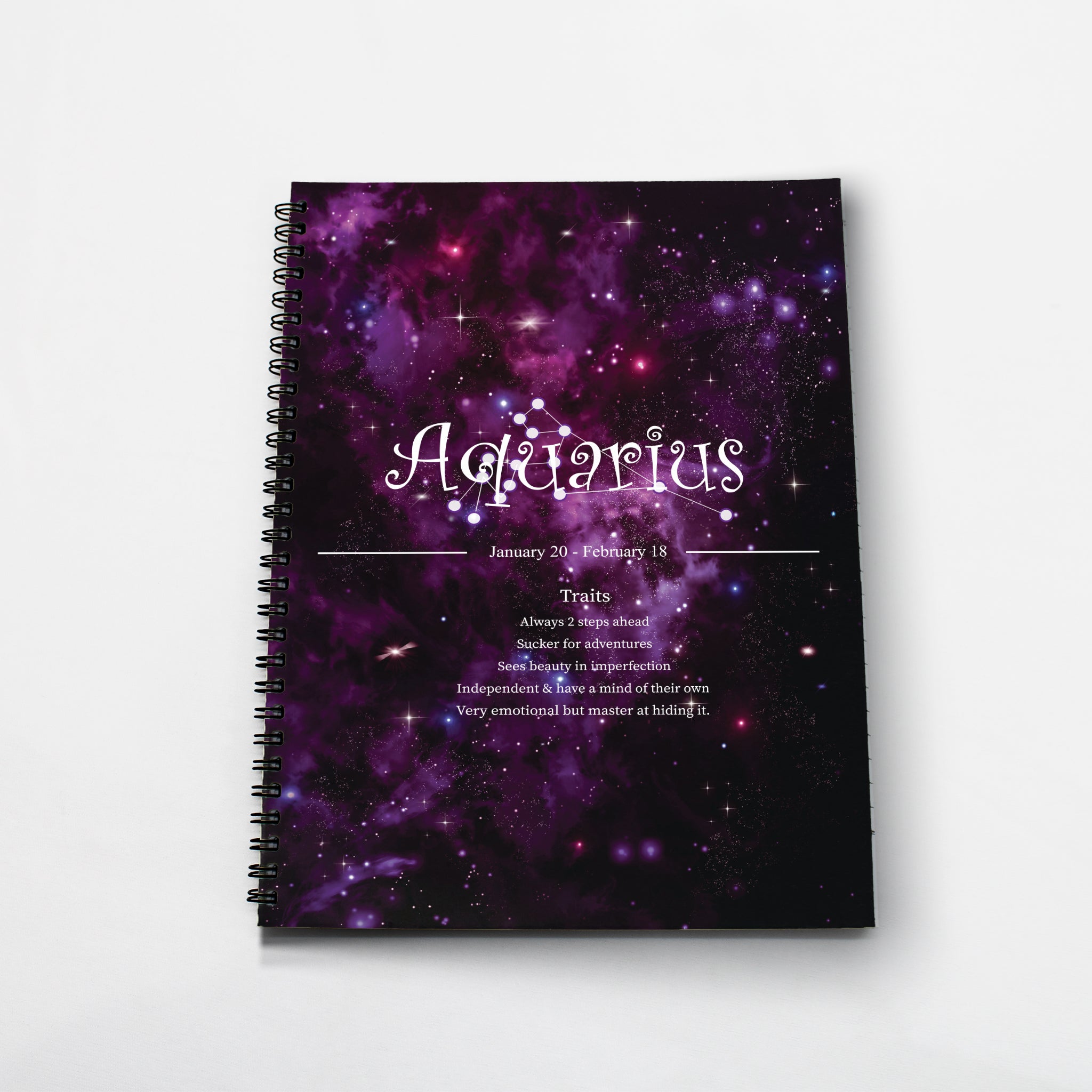 A4 Zodiac Notebook