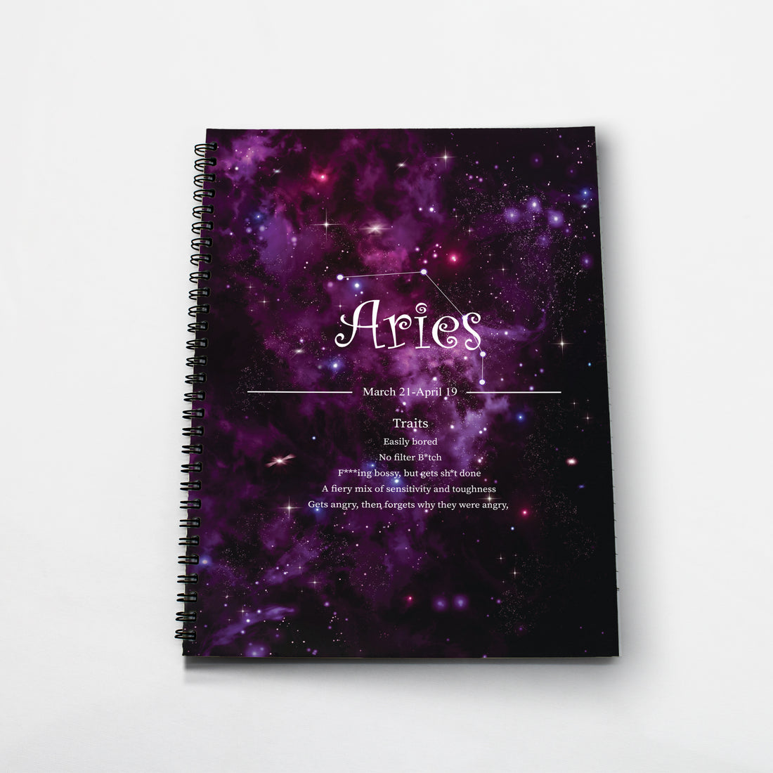 A4 Zodiac Notebook