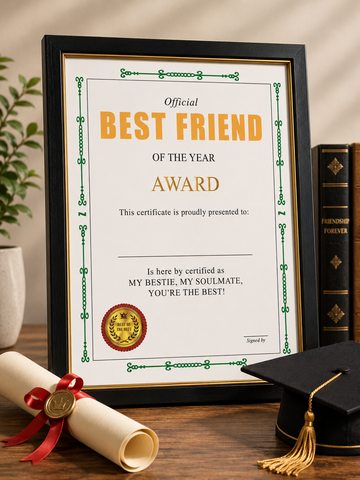 Friendship Certificates