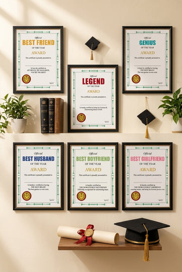 Friendship Certificate Test